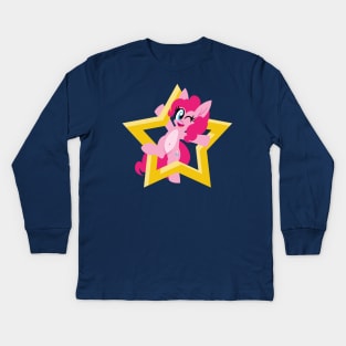 Star Pinkie Pie Kids Long Sleeve T-Shirt